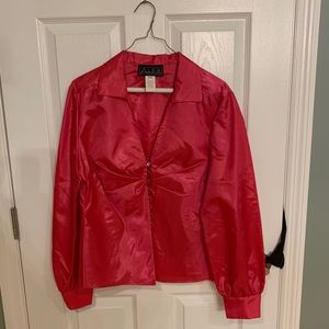 VINTAGE Hot Pink Blouse